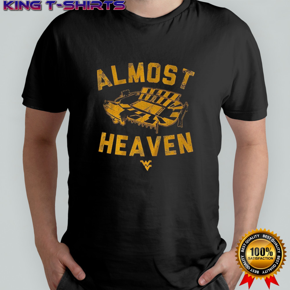 West Virginia Mountaineers football Almost Heaven Stadium shirt