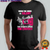 When the news is silent the streets speak the truth 2025 shirt