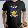 Whit Weeks wearing Bayou Bandits logo shirt
