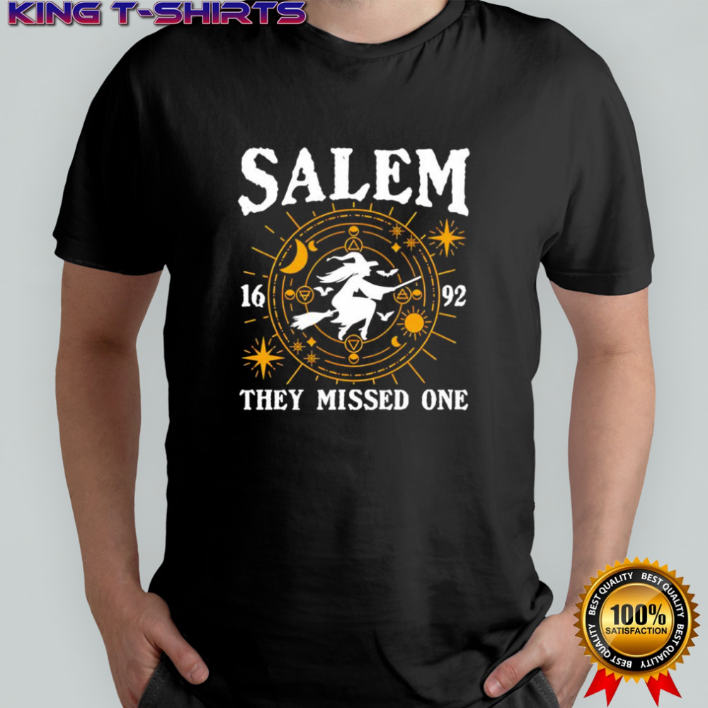 Witch Salem they missed one 1692 graphic shirt