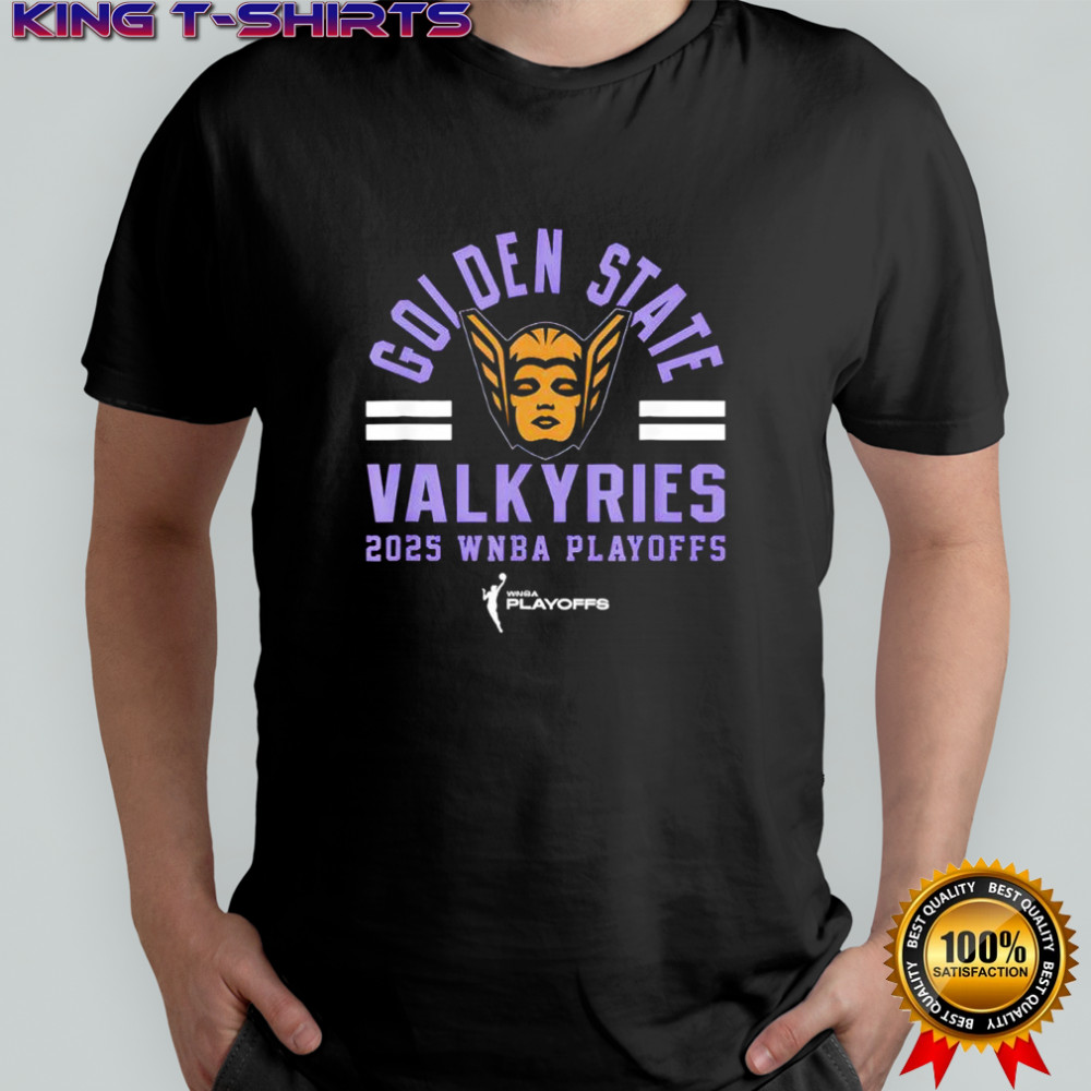 WNBA Official Golden State Valkyries 2025 Playoffs Worlds shirt