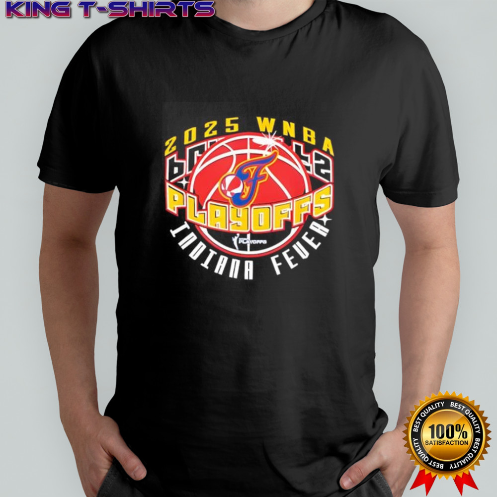 WNBA Official Indiana Fever 2025 Playoffs Award Tour shirt