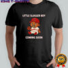 Yusei Kikuchi Little Slugger Boy Coming Soon Los Angeles Angels T-Shirt