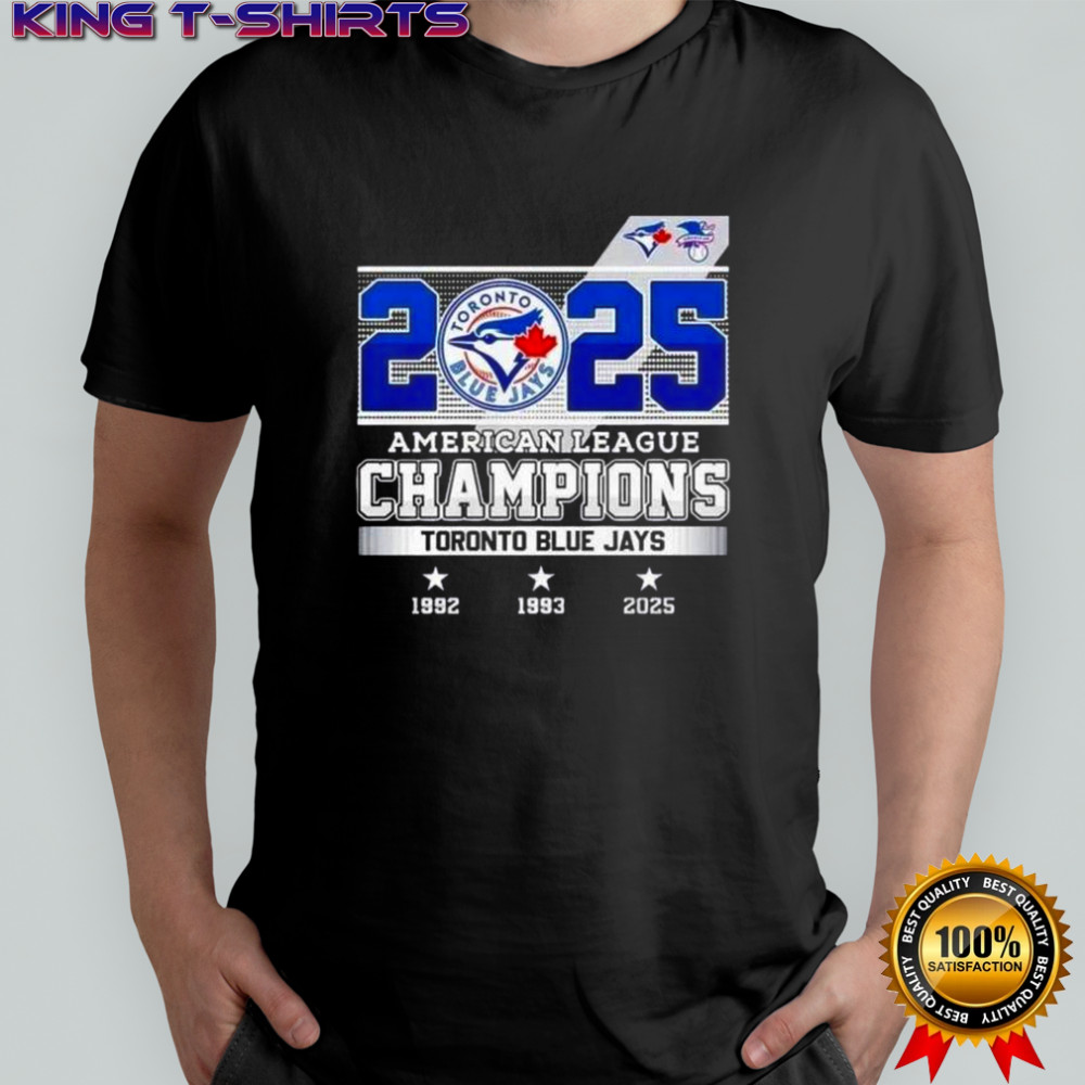 2025 American League Champions Toronto Blue Jays 3x Times T-Shirt