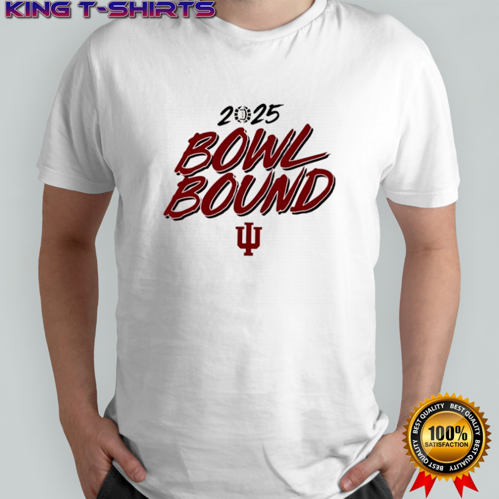 2025 Bowl Bound Indiana Hoosiers logo shirt