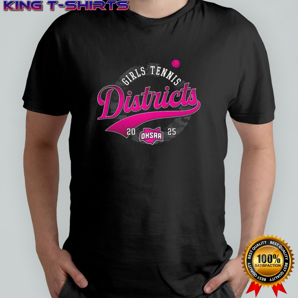 2025 OHSAA Girls Tennis Districts shirt