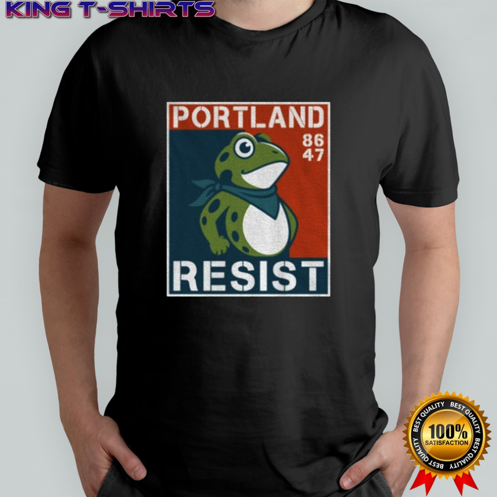86 47 Portland Frogs resist shirt