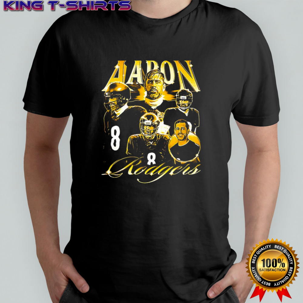 Aaron Rodgers Pittsburgh Steelers NFL player collage vintage shirt