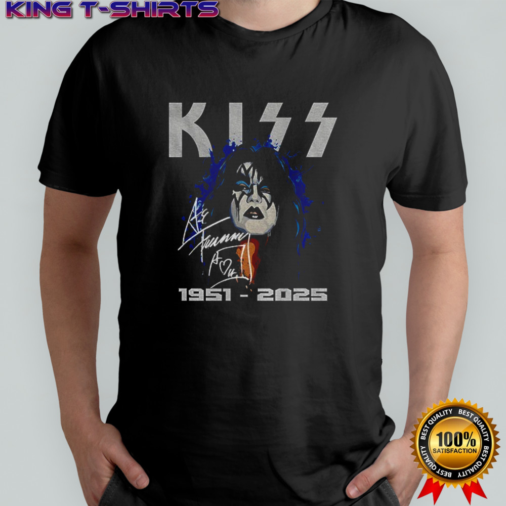 Ace Frehley memorial the spaceman RIP rock legend shirt