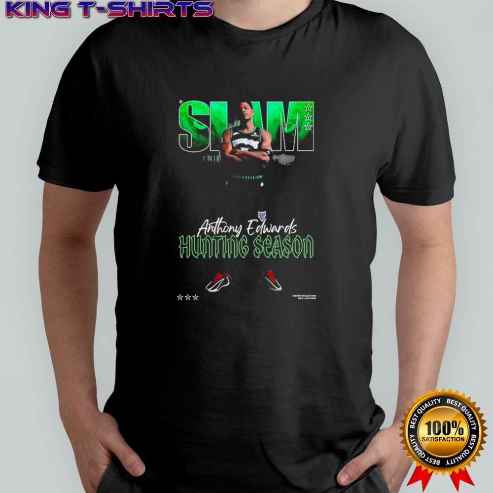 Anthony Edwards Slam Hunting Season T-shirt