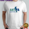 Antifa Statue of Liberty only a fascist would demonize antifascism shirt