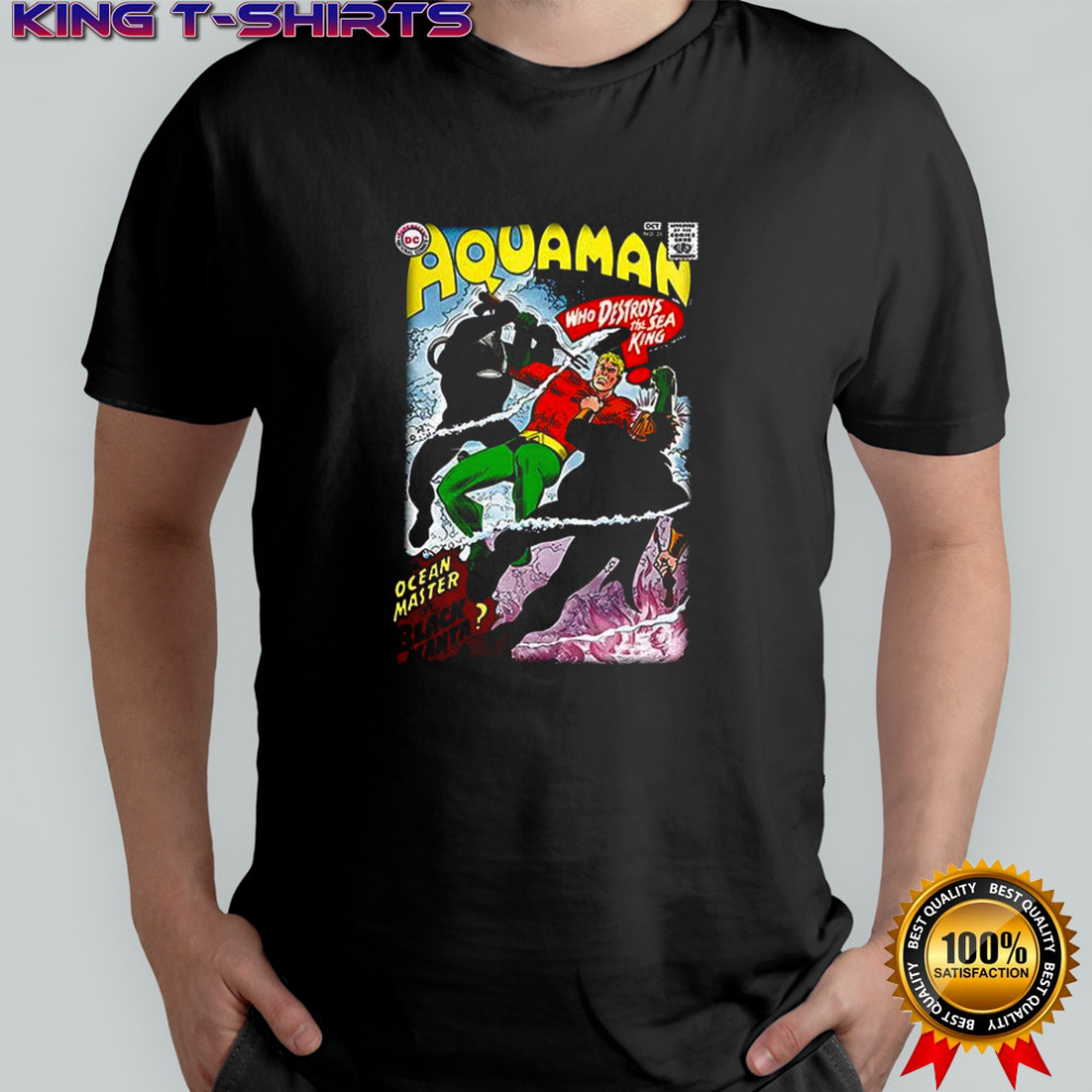 Aquaman the ocean master or black manta comic shirt