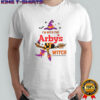 Arby’s I’m With The Witch She Has Me Under Her Spell Halloween T-Shirt