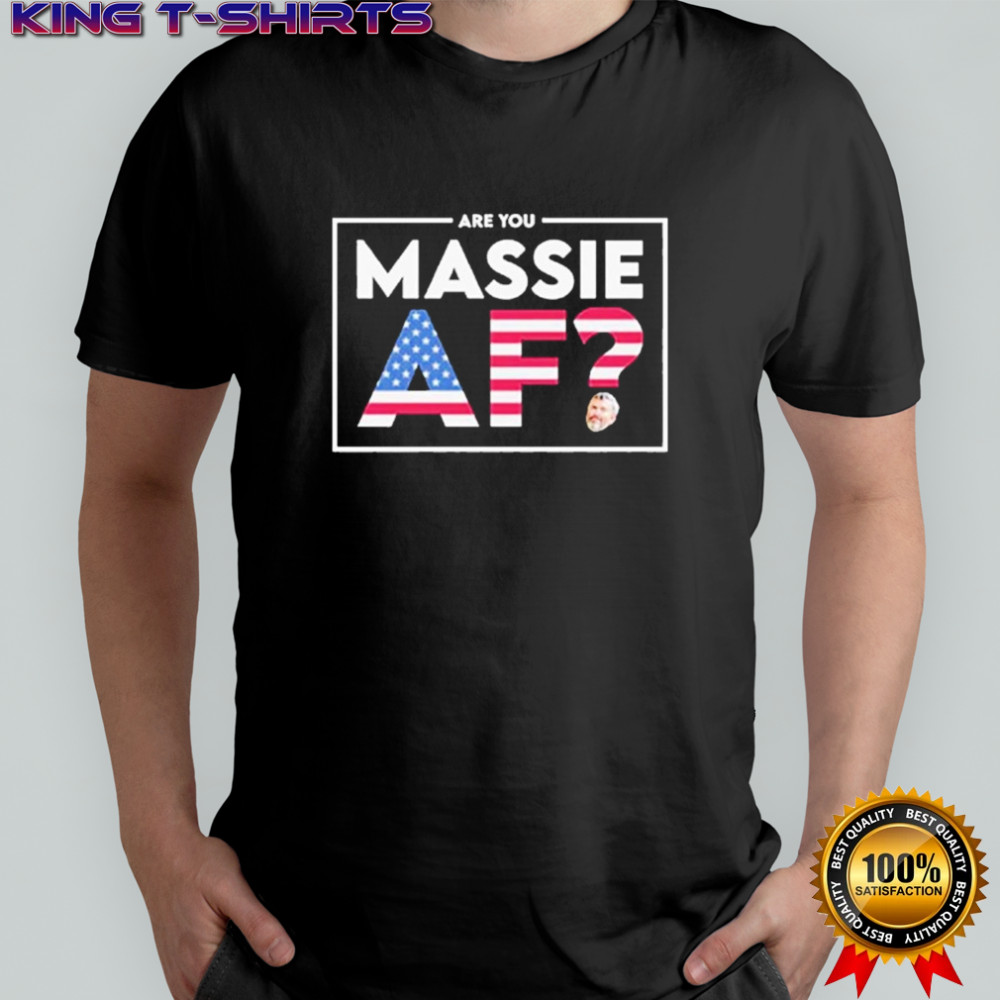Are You Massie AF American Flag T-Shirt