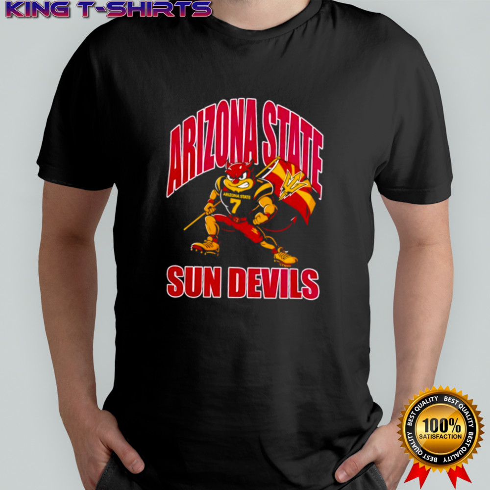 Arizona State Sun Devils Plant Flag shirt