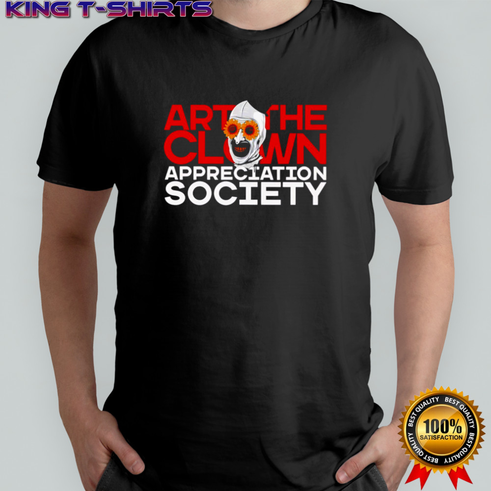 Art The Clown Appreciation Society shirt