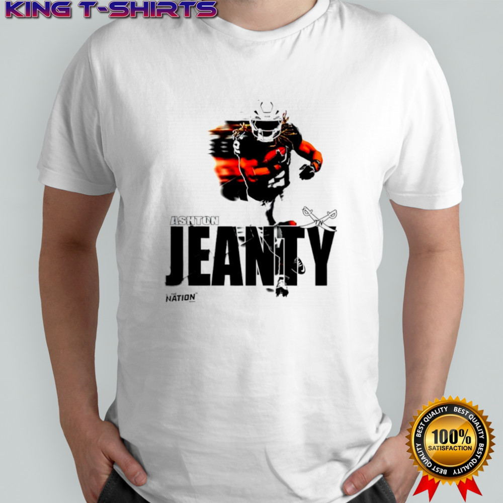 Ashton Jeanty Boise State Broncos football team player signature shirt