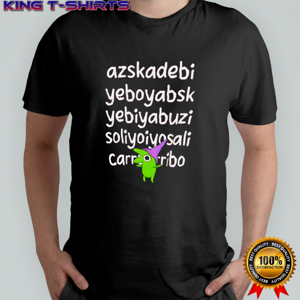 Azskadebi yeboyabsk yebiyabuzi soliyoiyosali carr ribo shirt