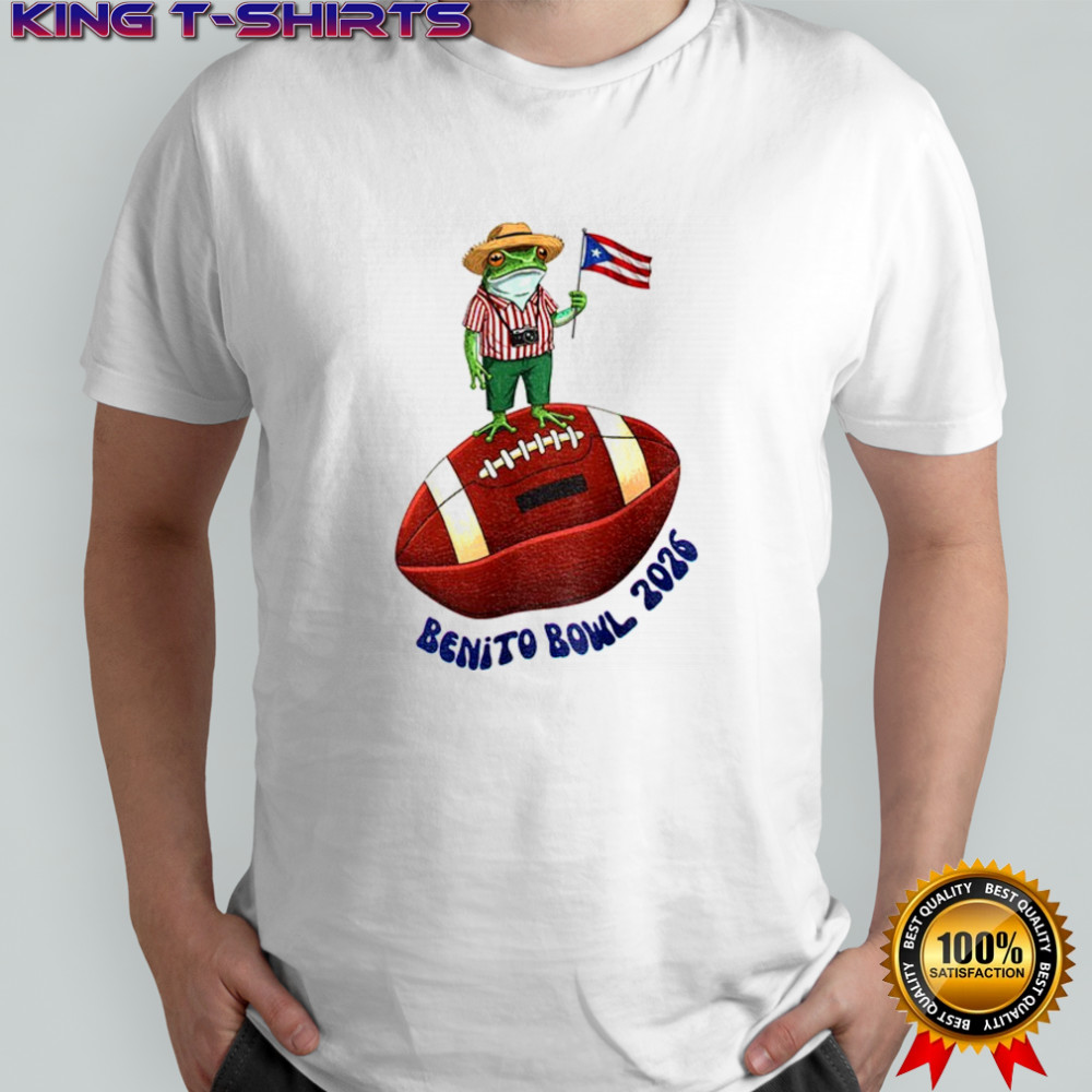 Bad Bunny Puerto Rico Benito Bowl Super Bowl Halftime Show shirt