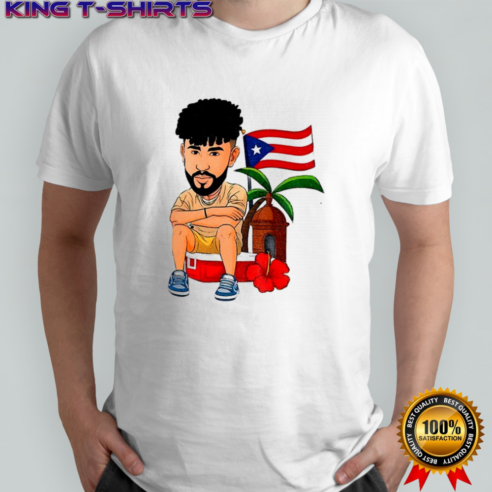 Bad Bunny Puerto Rico flag summer 2025 shirt