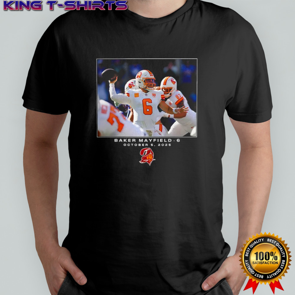 Baker Mayfield Tampa Bay Buccaneers NFL week 5 2025 moment shirt