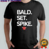 Bald Set Spike Yolleyball State logo shirt