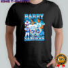 Barry Sanders Detroit Lions signature logo shirt
