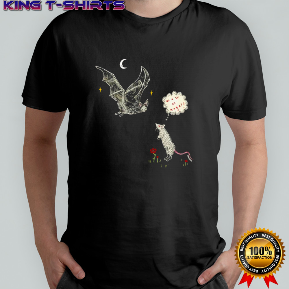 Bat Mouse Wow An Angel shirt