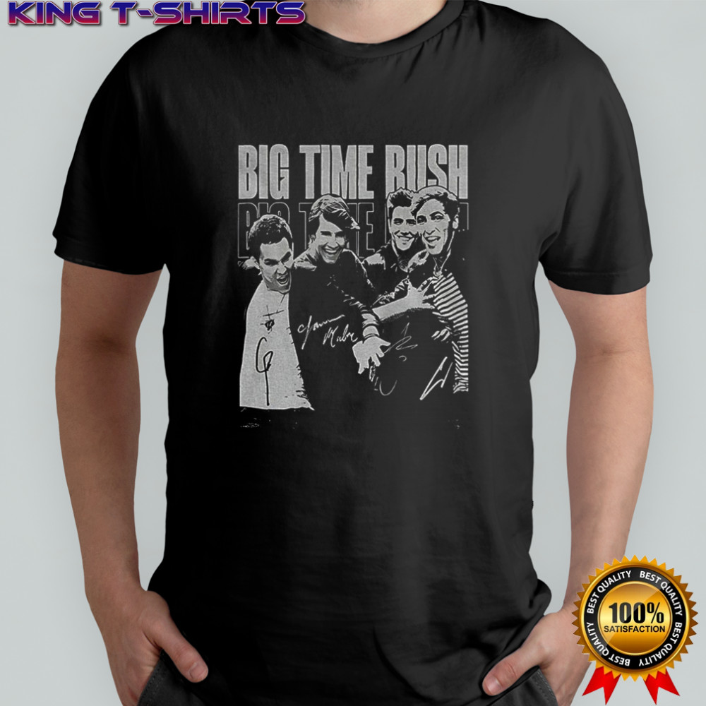 Big Time Rush In Real Life Worldwide Tour 2025 signature shirt