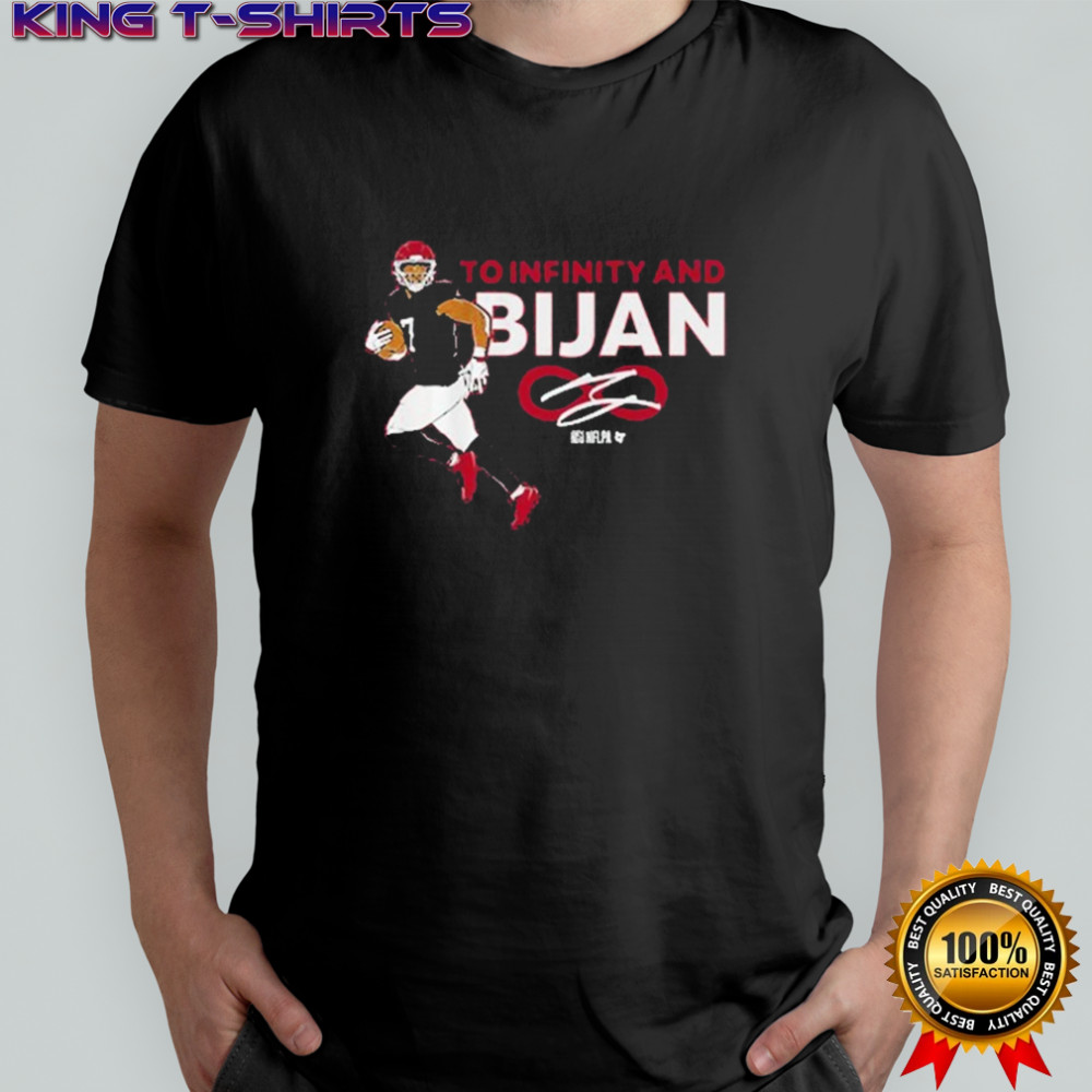 Bijan Robinson To Infinity And Bijan T-Shirt