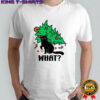 Black cat causing trouble What Christmas tree Xmas shirt