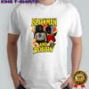 Blackman and Robbin Batman superhero parody shirt