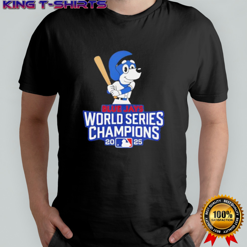 Bluey Blue Jays Champions 2025 Toronto Blue Jays Shirt