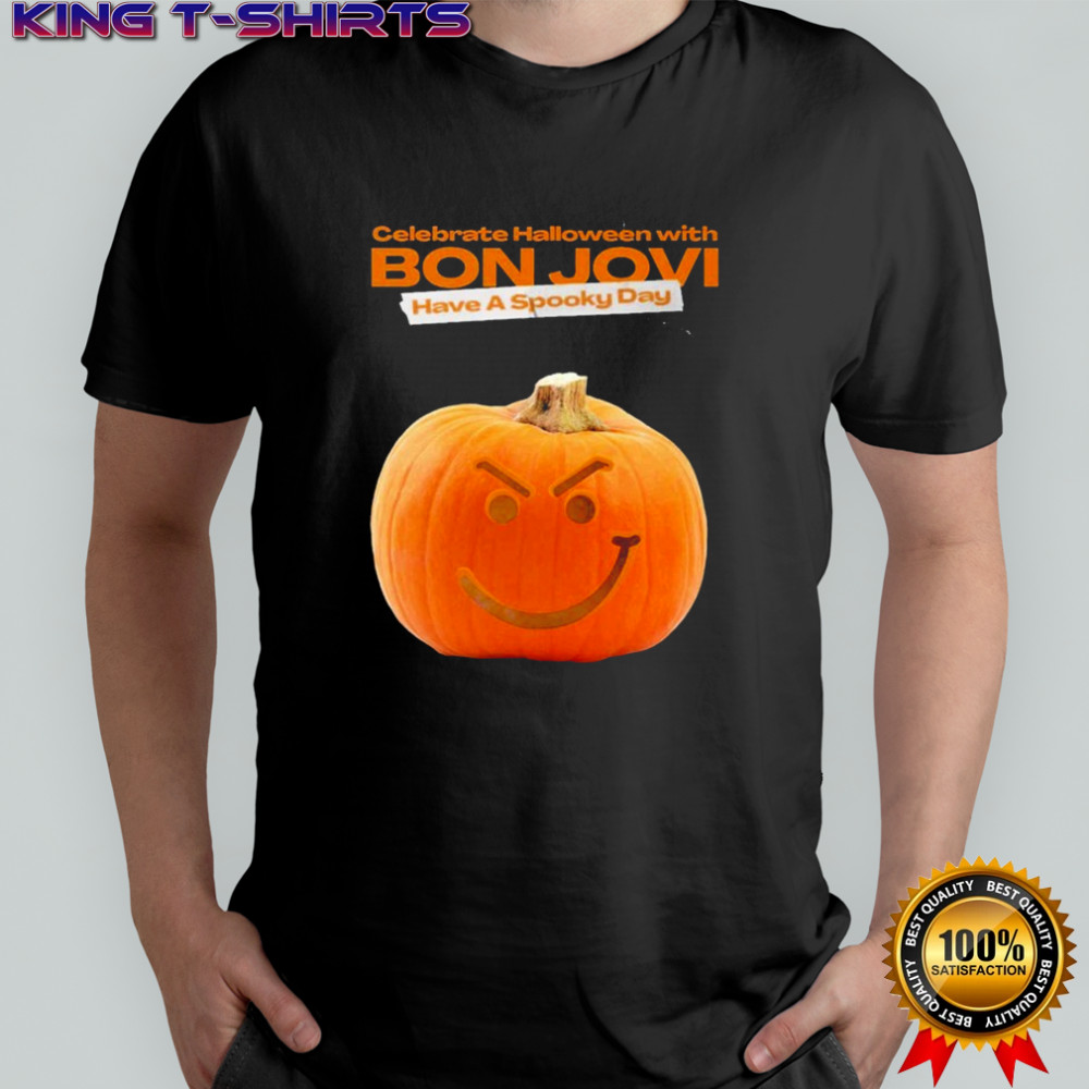 Bon Jovi Celebrate Halloween Have A Spooky Day T-shirt