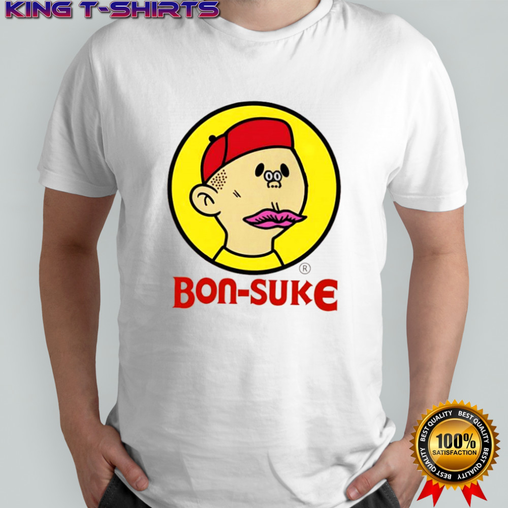 Bon Suke cartoon character shirt
