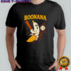 Boonana Baseball Funny Halloween Ghost Spooky Banana Costume shirt