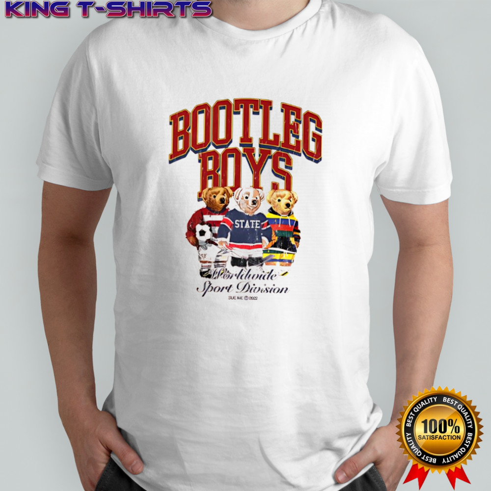 Bootleg Boys Worldwide Sport Division Polo bears shirt