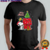 Boston Red Sox Merry Christmas With Snoopy vs Woodstock shirt