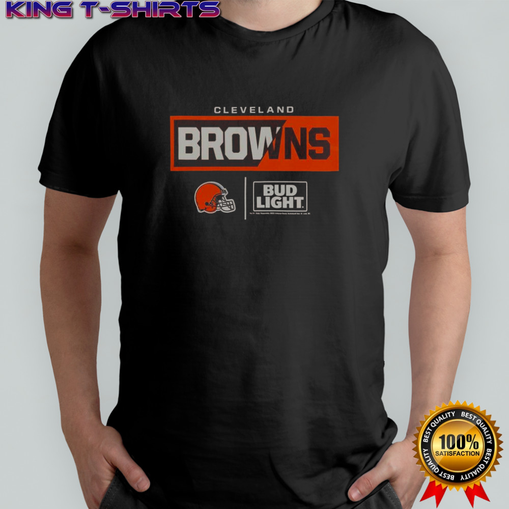 Bud Light Cleveland Browns Team T-Shirt