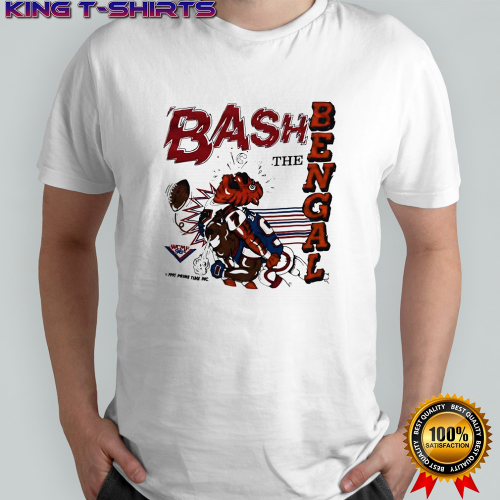 Buffalo Bills bash the Bengal mascot shirt