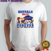 Buffalo Bills forever not just when we win Peanuts characters logo shirt