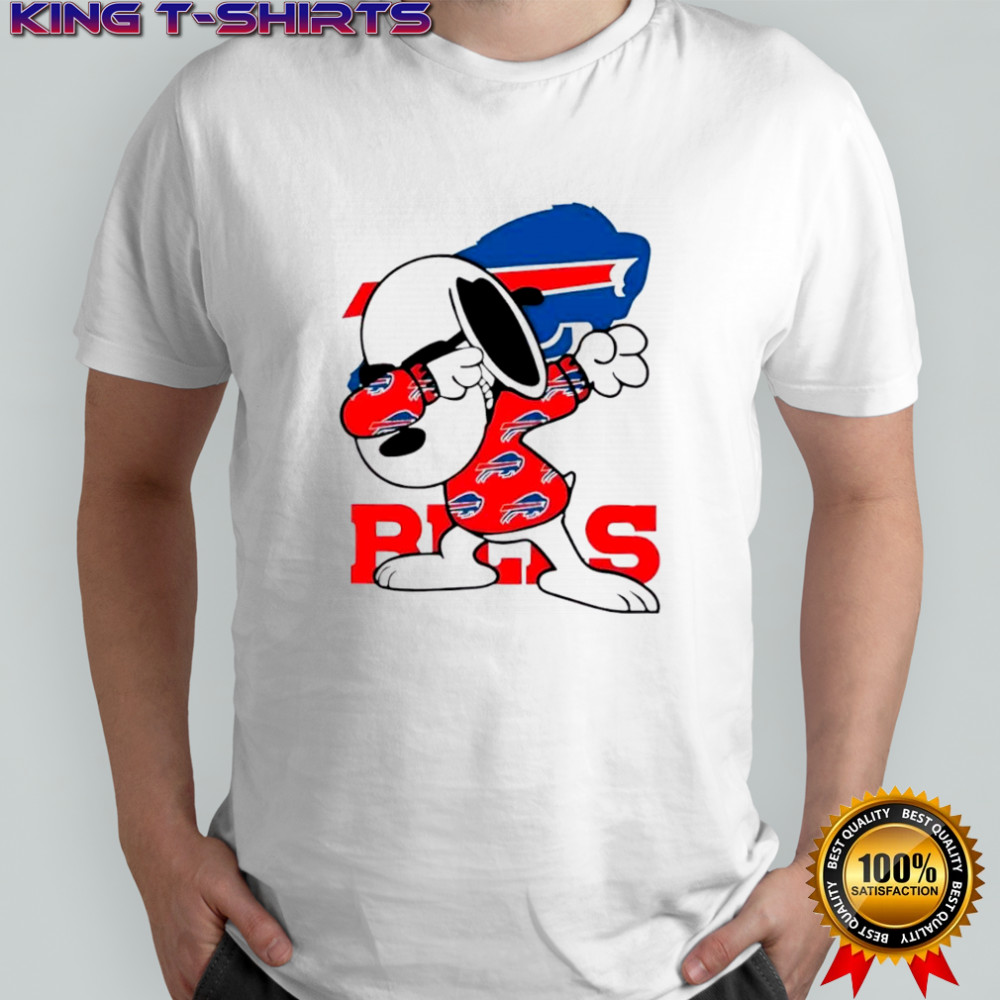 Buffalo Bills Snoopy Dabbing Peanuts NFL Football shirt