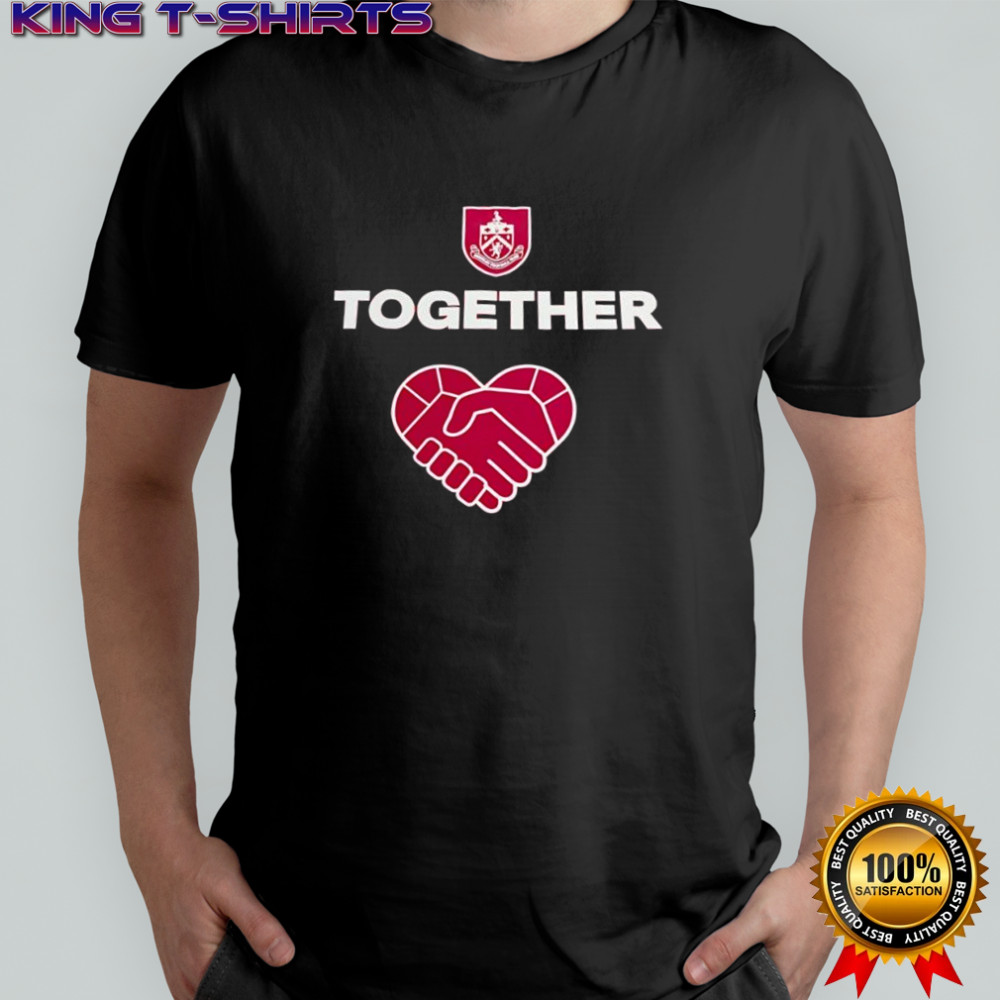 Burnley FC Together No Room for Racism logo shirt