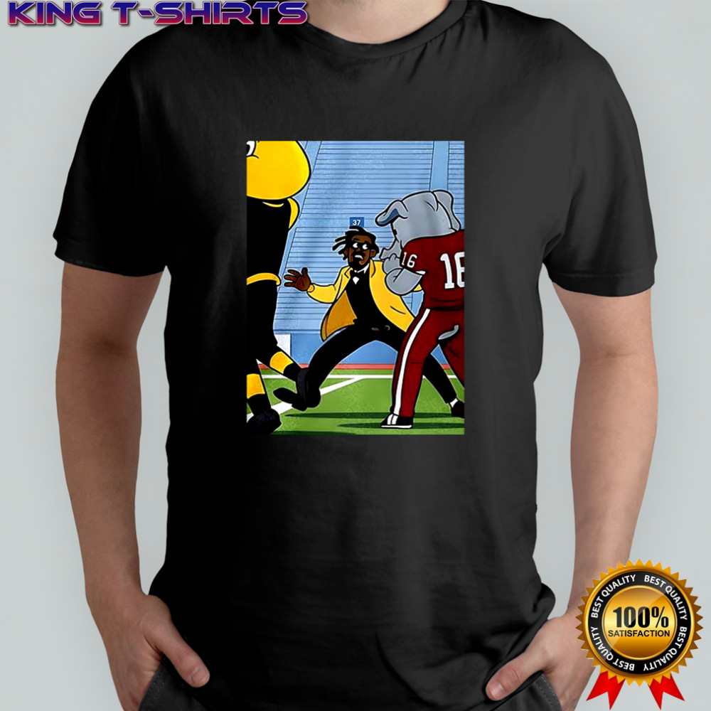 Cam Newton slap Alabama Crimson Mascot cartoon shirt