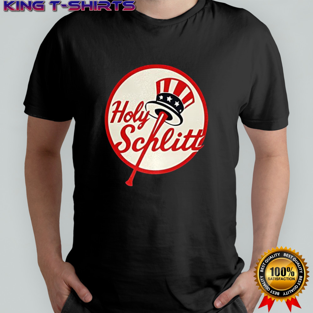 Cam Schlittler Holy Schlitt logo shirt
