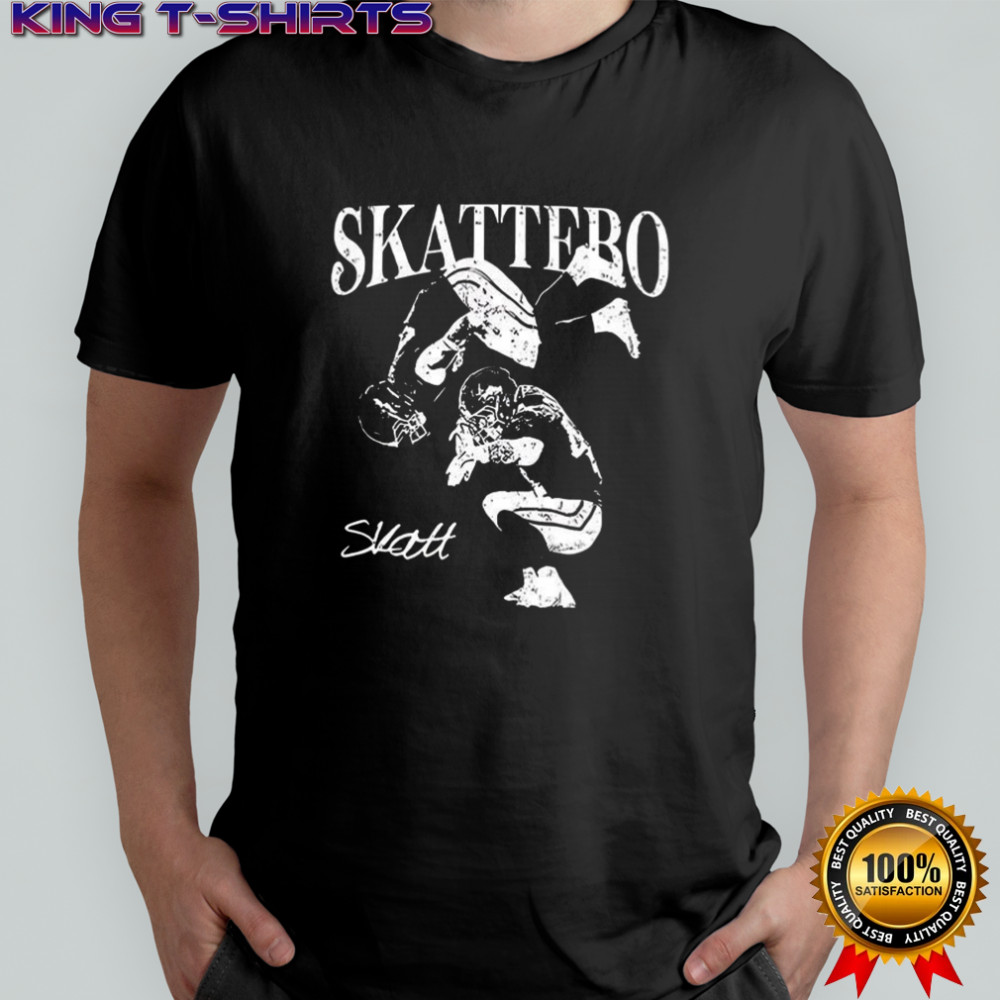 Cam Skattebo Backflip Celebration New York Giants signature shirt