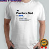 Carolina Panthers Dad definition shirt