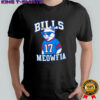 Cat Lovers Bills Meowfia Funny Football shirt