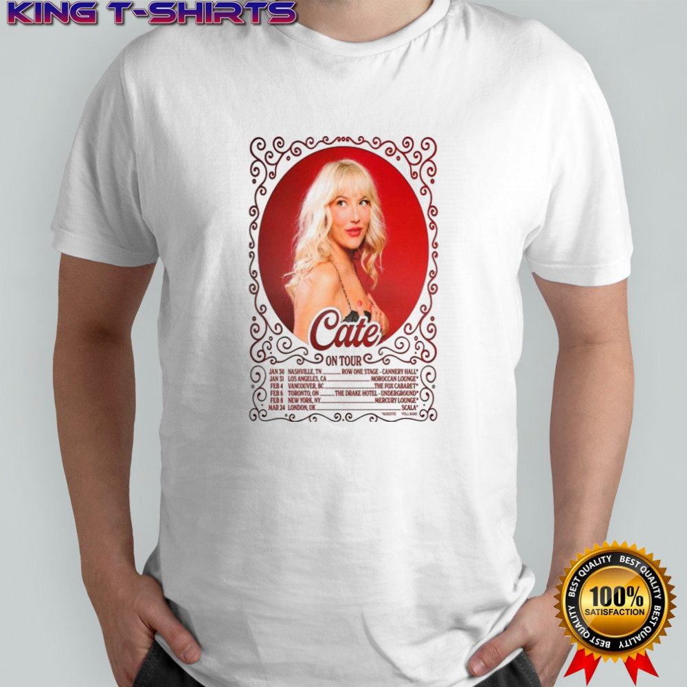 Cate On Tour 2026 T-shirt