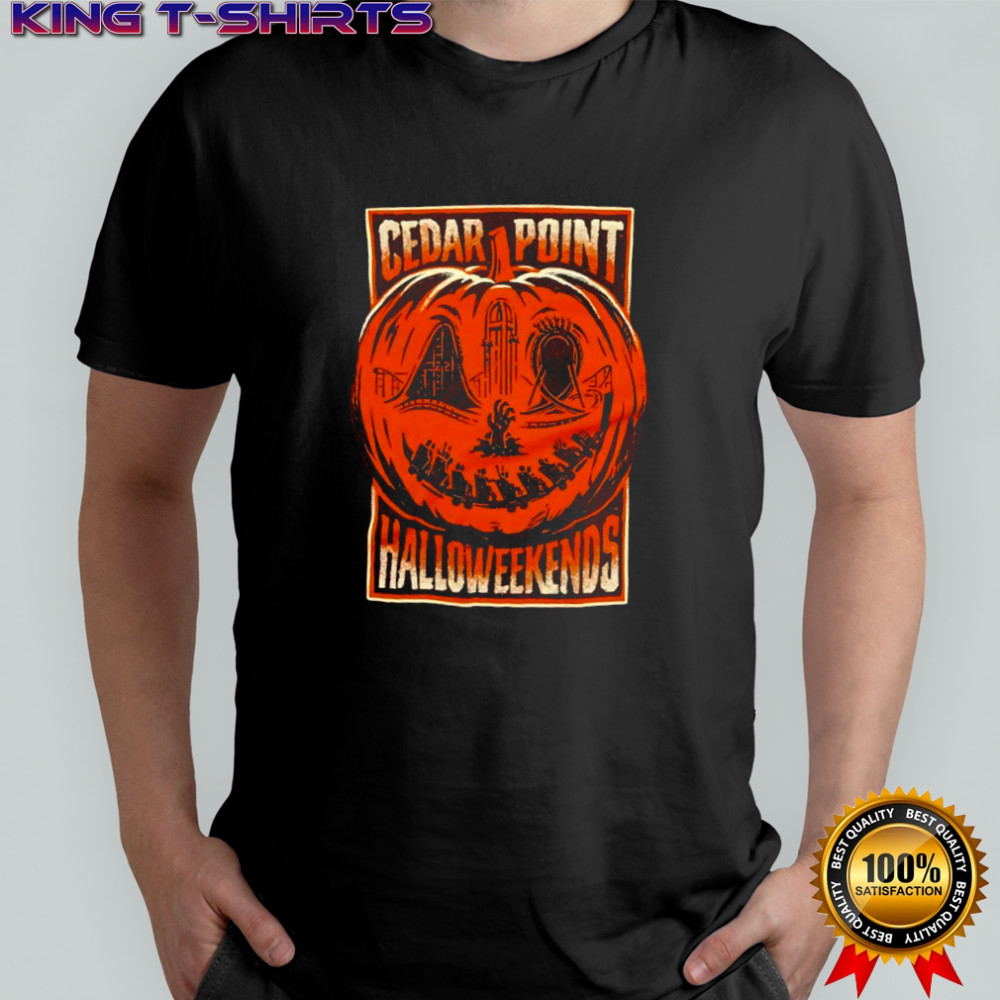 Cedar Point Halloweekends Pumpkin shirt